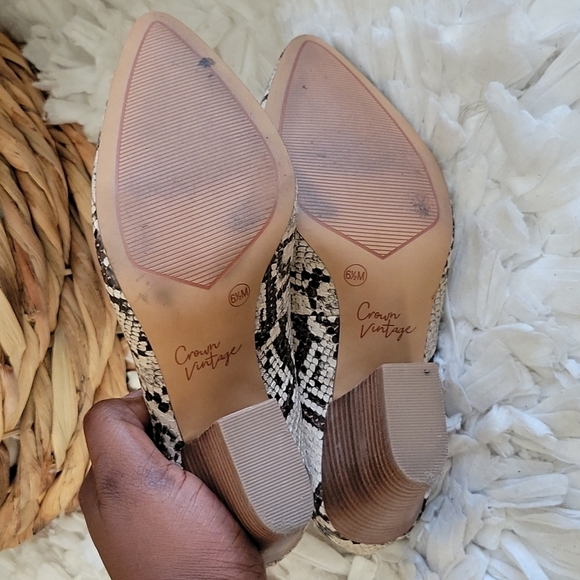 Crown vintage Emmarose Reptile heels - Picture 8 of 8